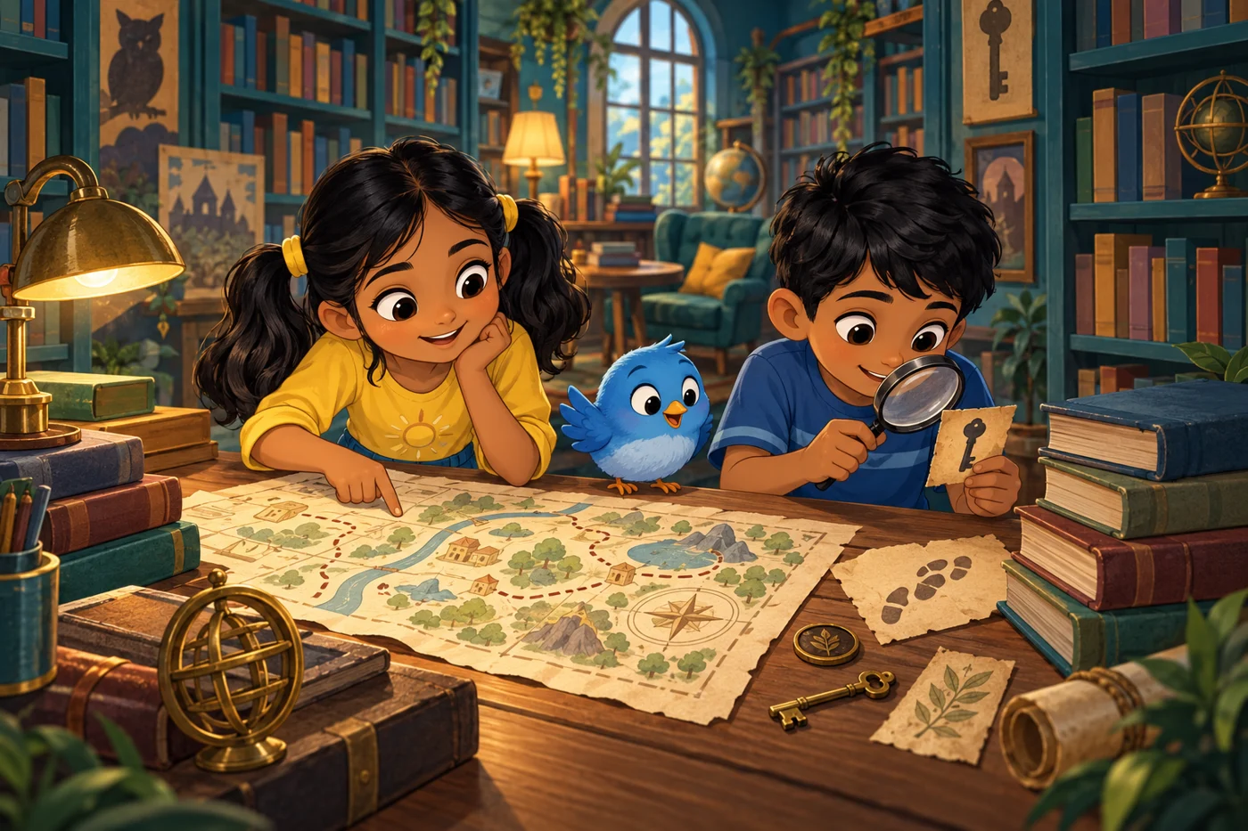 Snoozo Learn illustration for Mystery Crew